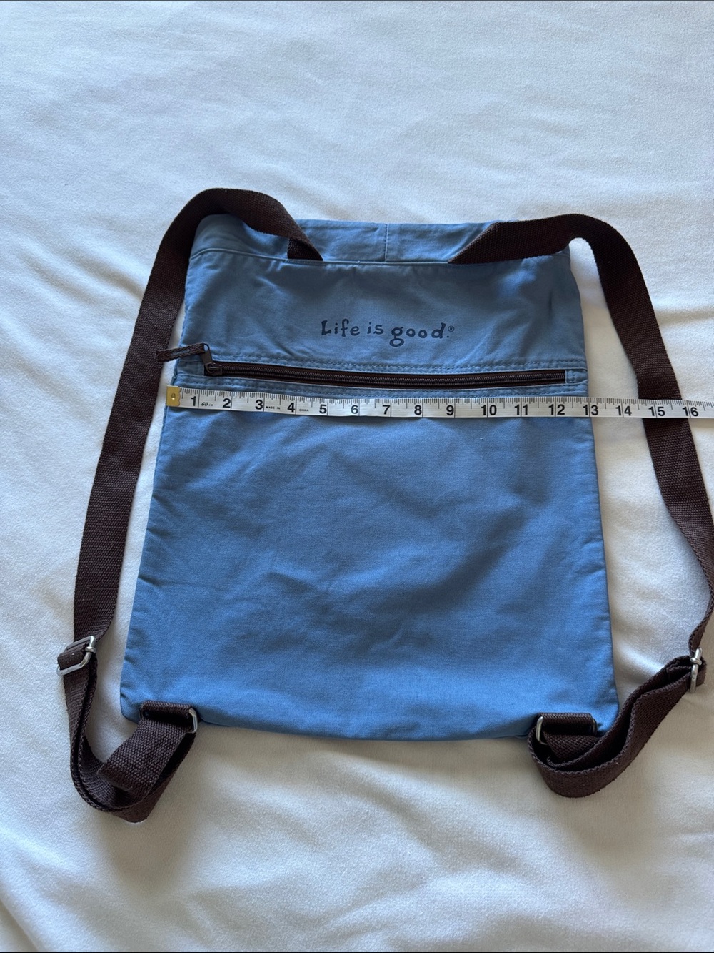 Life Is Good drawstring back pack - Picture 5 of 10
